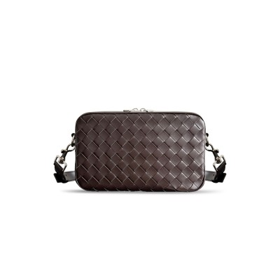 BOTTEGA VENETA SMALL INTRECCIATO CAMERA BAG 755923V2HL12120 (24.5*15*6cm)